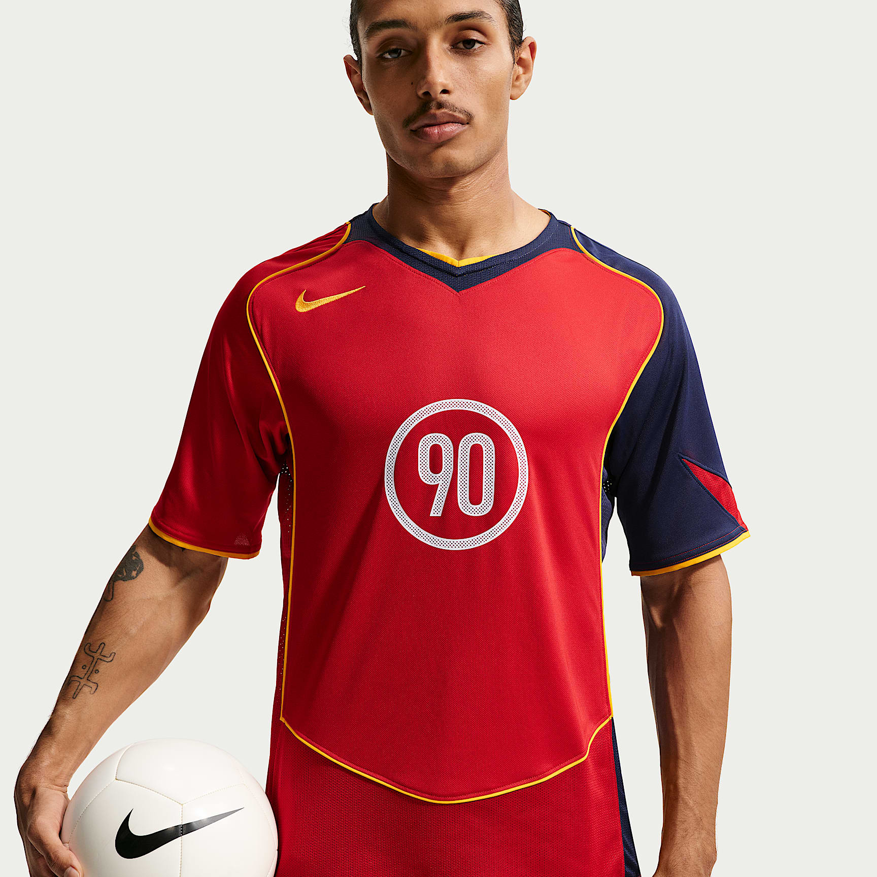 ウェア NIKE total90 Nike Total 90 Men's Dri-FIT Soccer Jersey. Nike RO